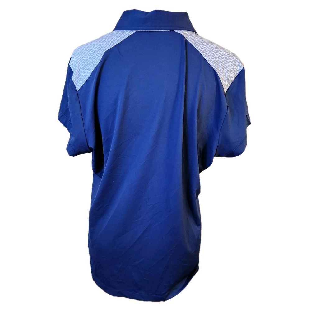 Fairway & Greene Golf Performance Polo Womens XL Blue Tennis Pickleball Shirt - Picture 4 of 16
